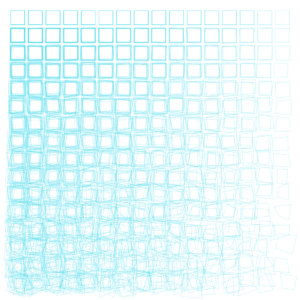 Random Square Grids: The happy accident