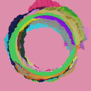 happy accidents - this code generated a surprise: generative pencils