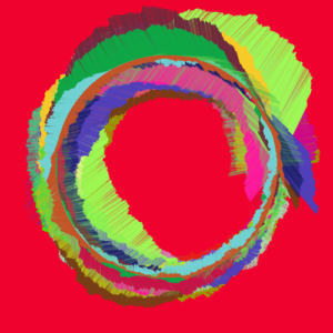 happy accidents - this code generated a surprise: generative pencils