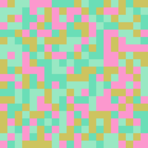 Playing With Pixels - 20x20, limited palette (n=4)