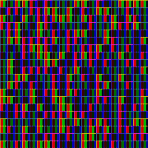 Playing With Pixels - 20x20, limited palette, RGB subpixels