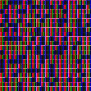 Playing With Pixels - 20x20, limited palette, RGB subpixels